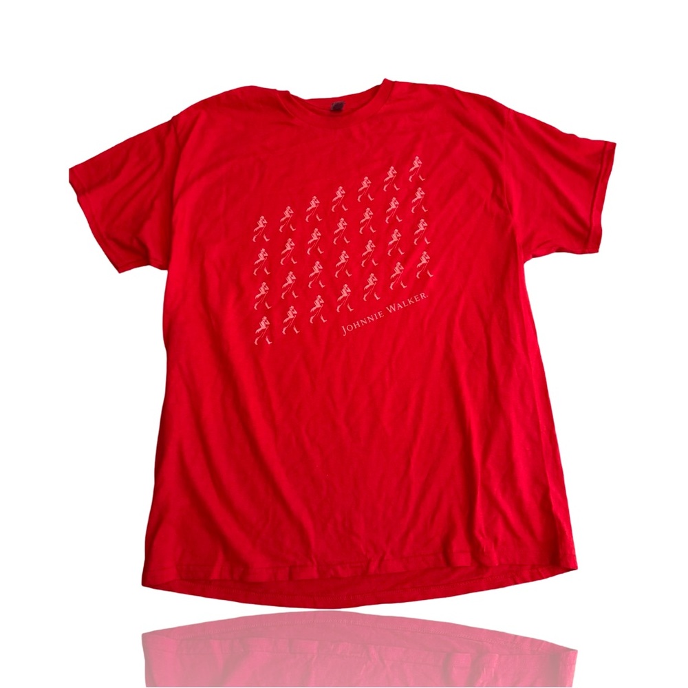Johnnie Walker Logo T-Shirt: Scotch Enthusiast: Whiskey Brand: NWOT